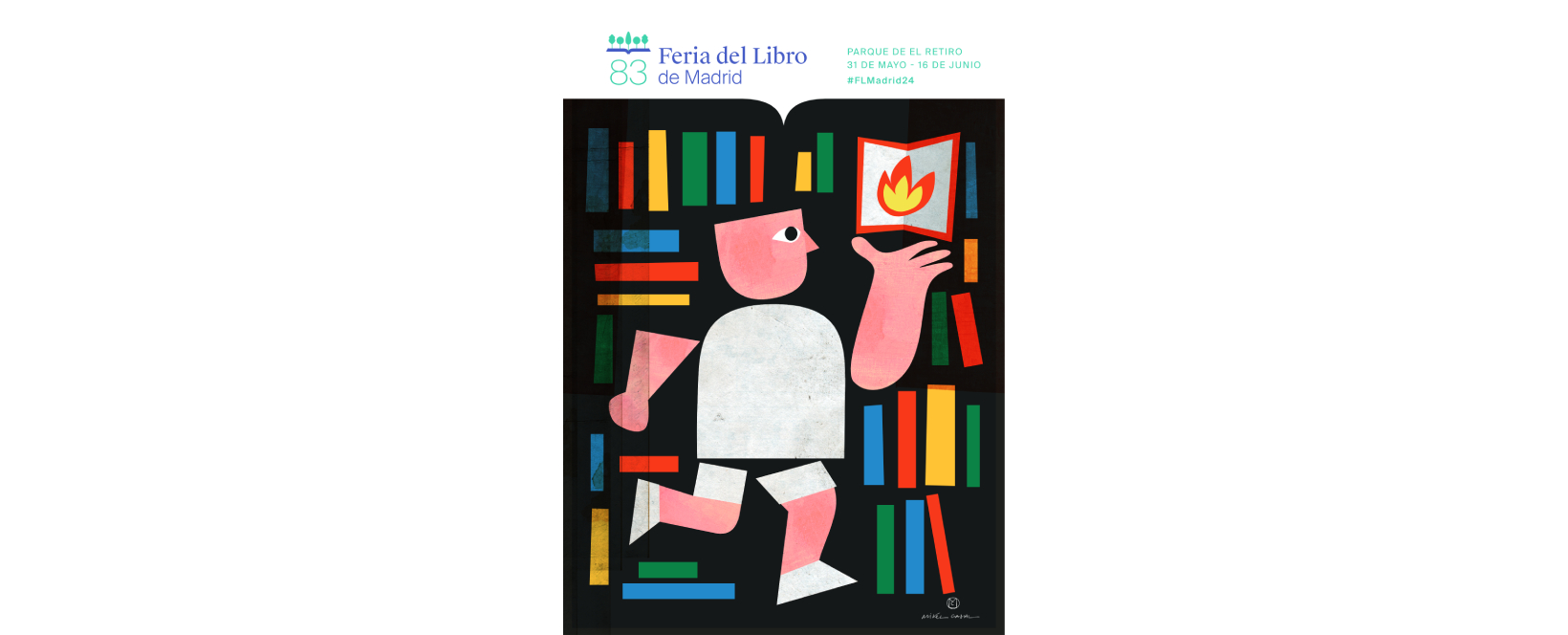 Hoy se ha presentado el cartel oficial de la 83ª Feria del Libro de ...