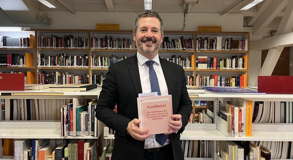 La Comunidad de Madrid presenta el nuevo Plan estratégico del Libro y la Lectura 2025/2028
